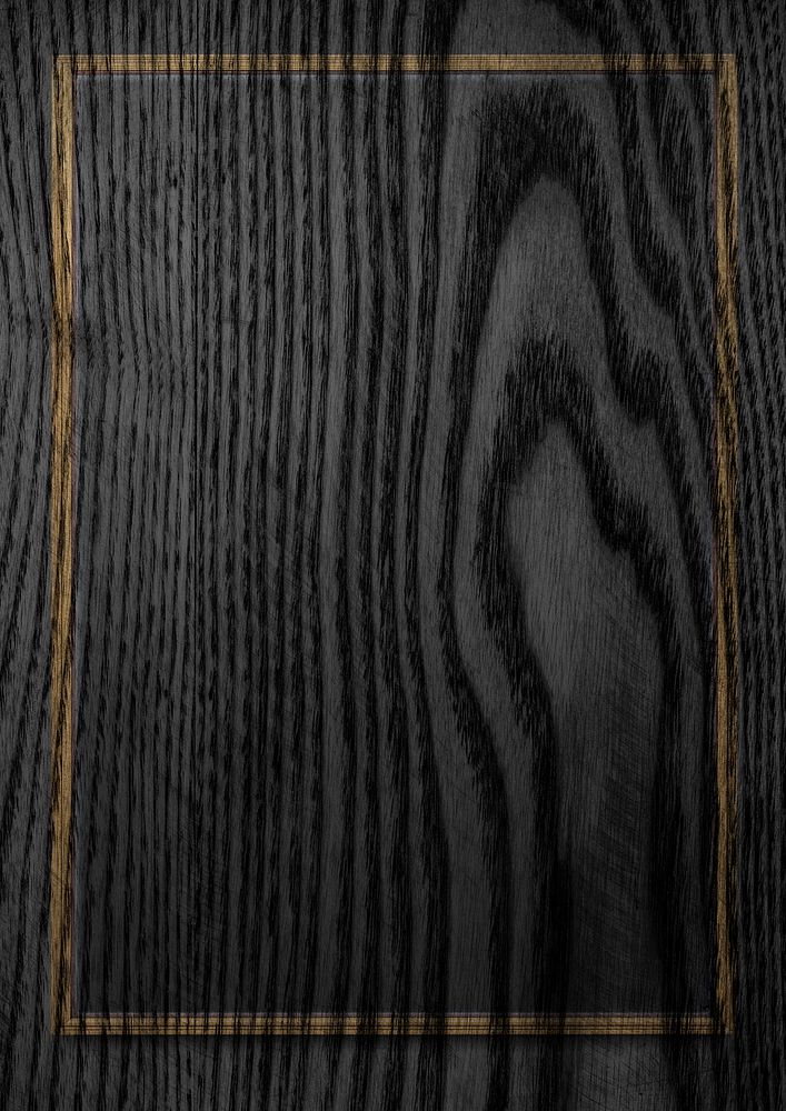 Black wood, minimal frame background