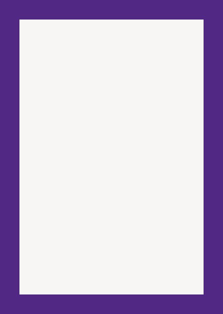 Purple frame beige background vector