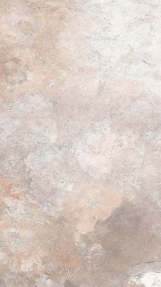 Beige oil painting mobile wallpaper, textured background