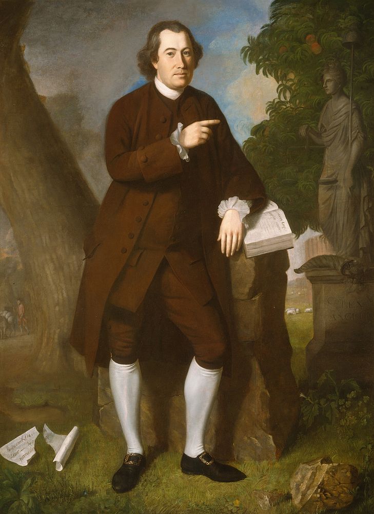 John Beale Bordley (1770) by Charles Willson Peale.  