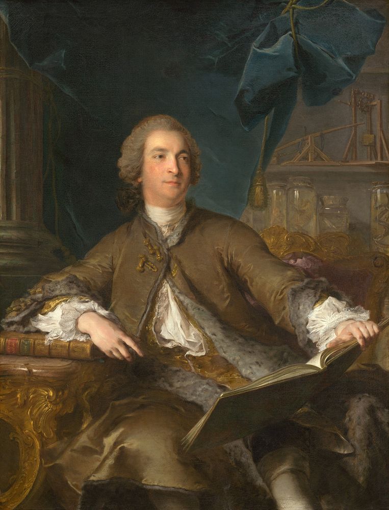 Joseph Bonnier de la Mosson (1745) by Jean&ndash;Marc Nattier.  
