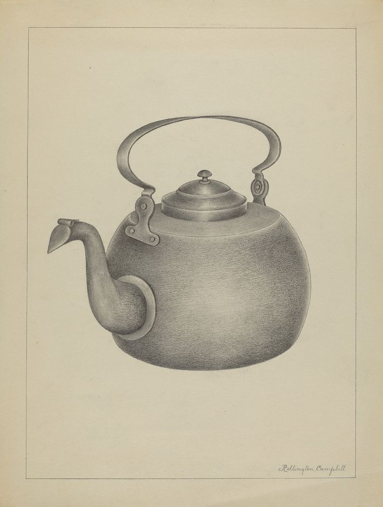 Kettle (1935–1942) by Rollington Campbell.  