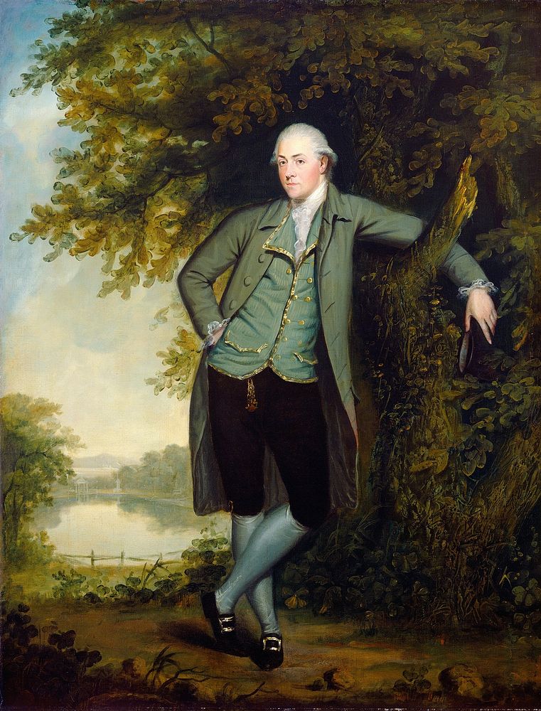 Lord Algernon Percy (ca. 1777&ndash;1780) by James Millar.  