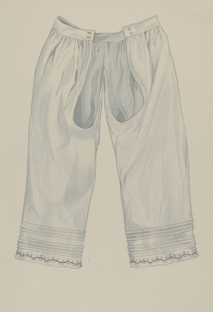 Pantalette (c. 1937) by Edith Towner.  