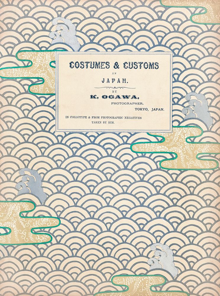 Costumes & Customs in Japan (1860-1929) by Kazumasa Ogawa. Original public domain image from Getty Images.   Digitally…