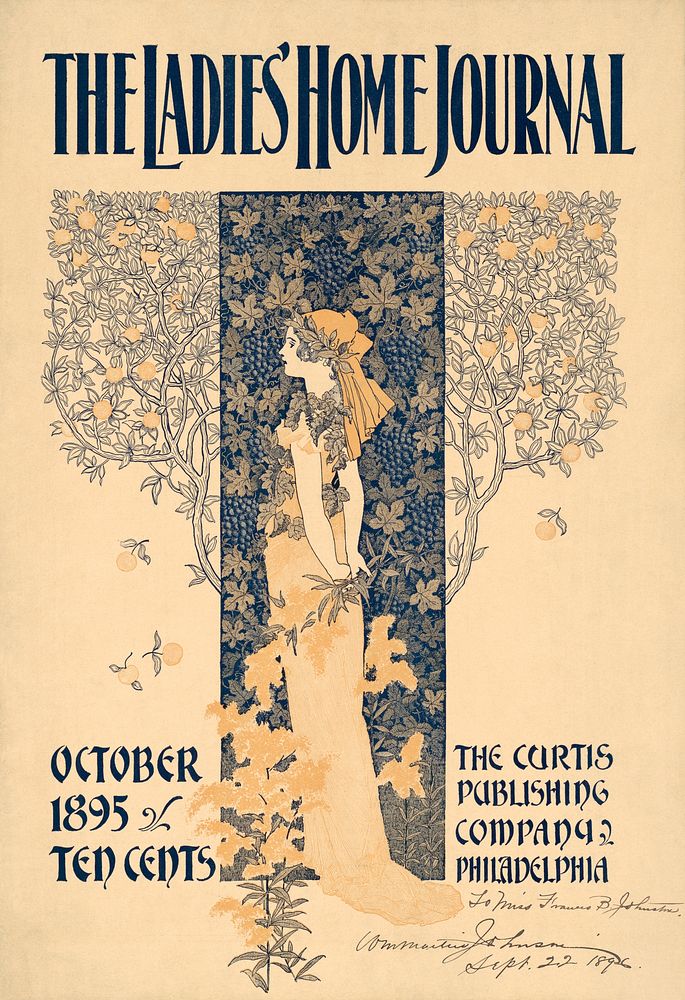 The Ladies' Home Journal for October (1895) by William Martin Johnson. Original public domain image from the Library of…