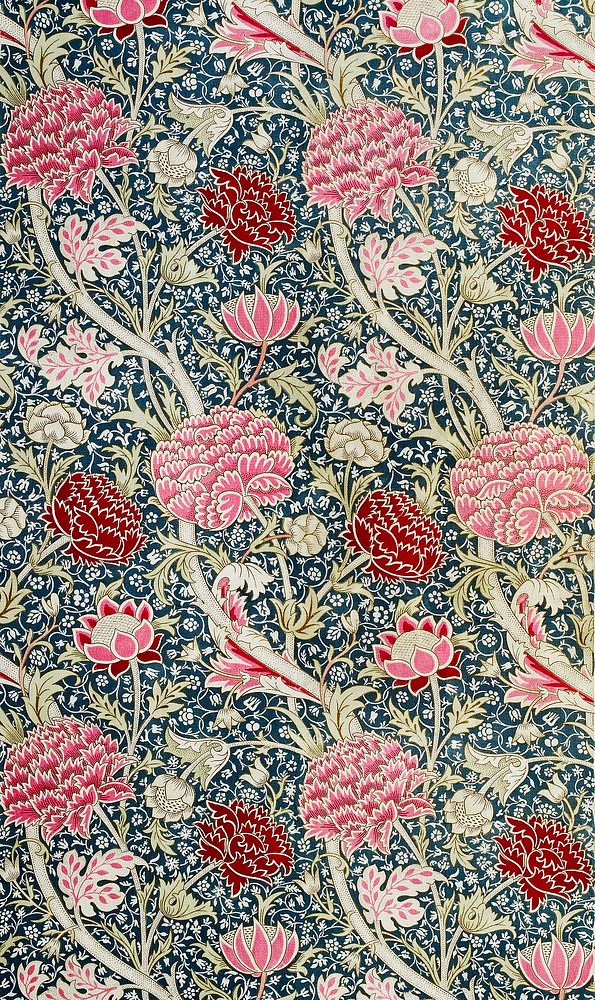 William Morris's Cray (1884&ndash;1917). Original public domain image from The Art Institute Chicago. Digitally enhanced by…