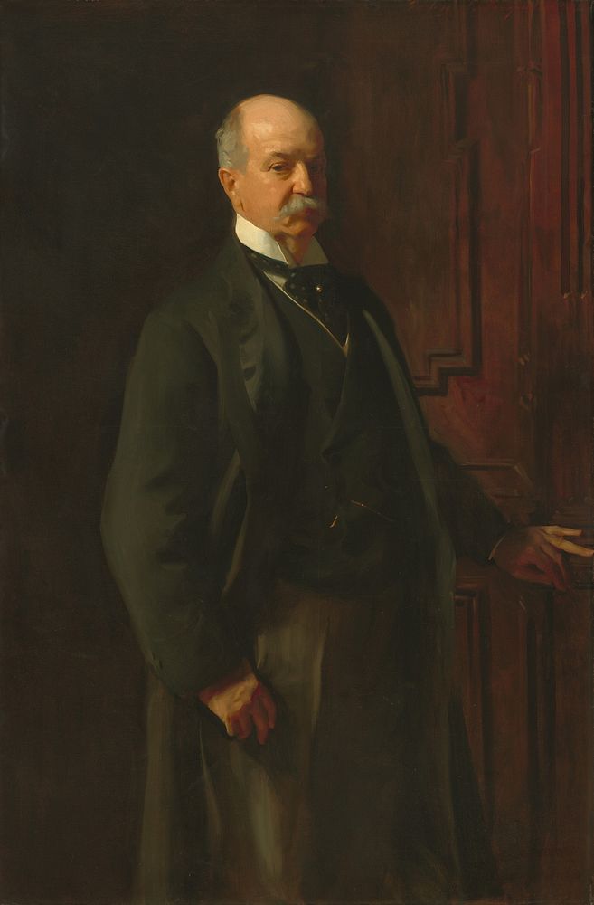 Peter A. B. Widener (1902) by John Singer Sargent.  
