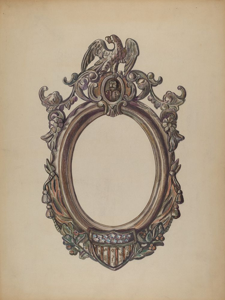 Picture Frame (ca. 1937) by Katherine Hastings.  