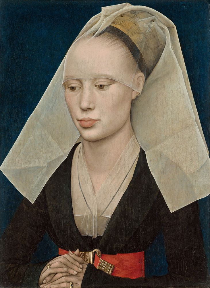 Portrait of a Lady (ca. 1460) by Rogier van der Weyden.  