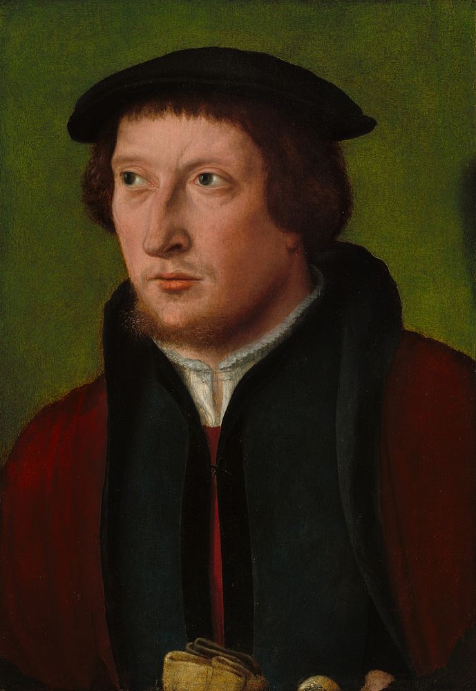 Portrait of a Man (ca. 1530–1540) by Bartholomaeus Bruyn the Elder.  