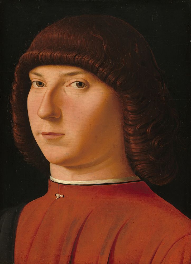 Portrait of a Young Man (ca. 1475–1480) by Antonello da Messina.  