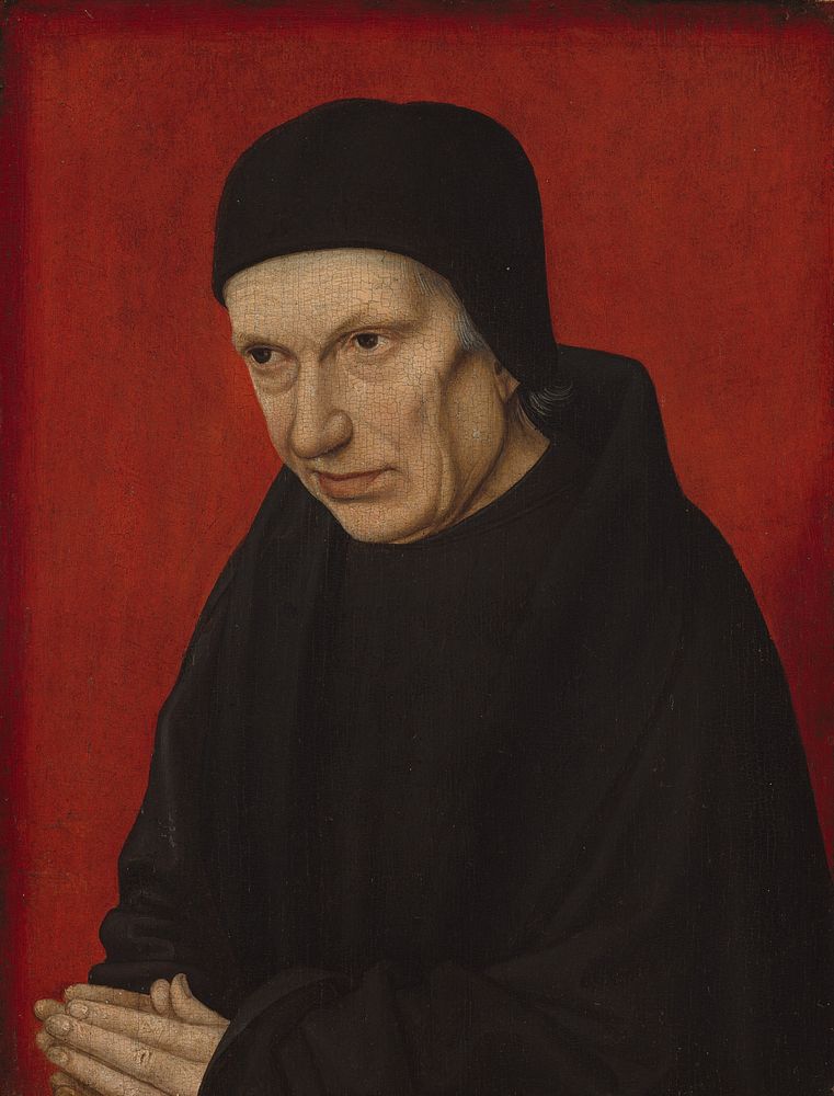 Portrait of an Ecclesiastic (ca. 1480) from the French 15th Century.