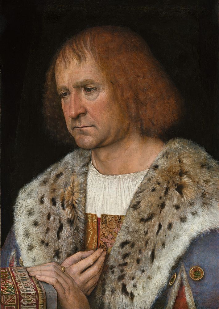 Portrait of Diego de Guevara (ca. 1515/1518) by Michel Sittow.  