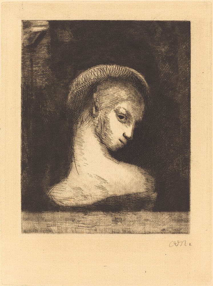 Perversite (Perversity) (1891) by Odilon Redon. 