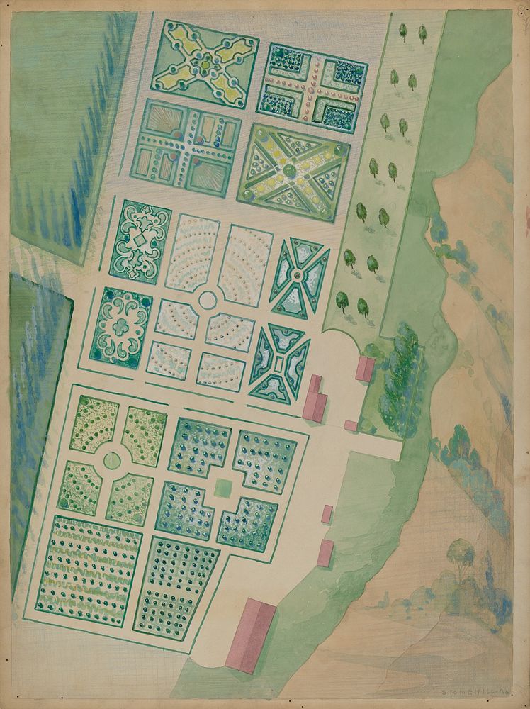 Ranelagh Gardens (ca. 1936) by George Stonehill.  