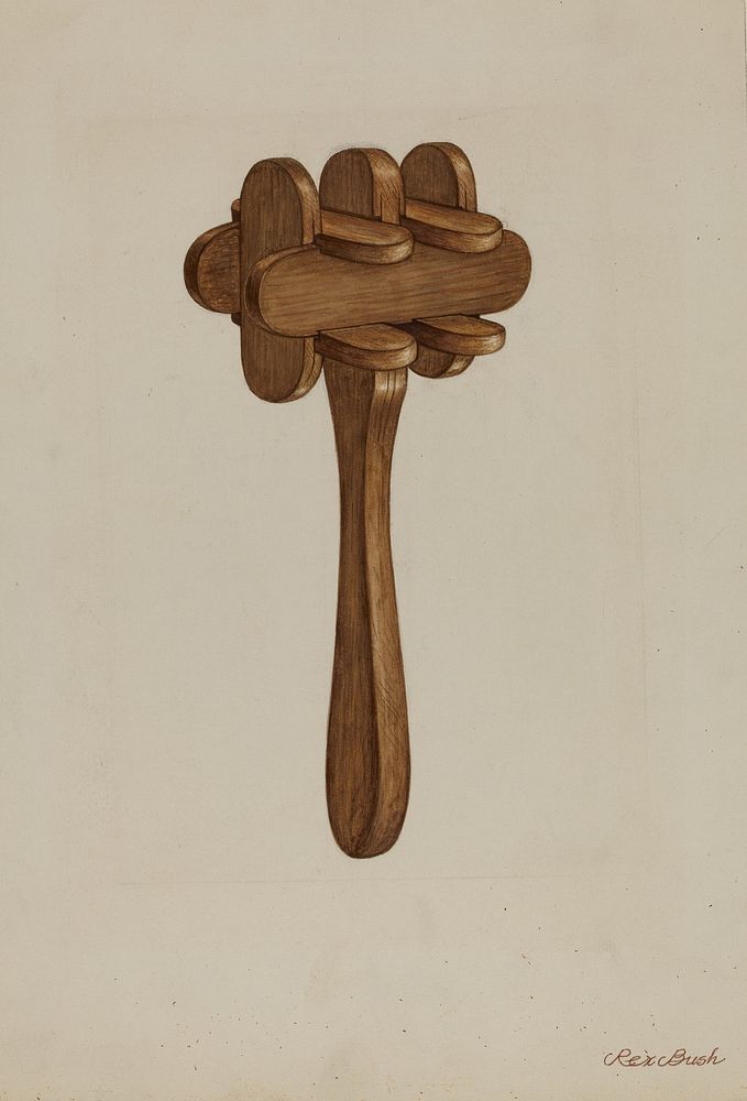 Rattle (1935&ndash;1942) by Rex F. Bush.  