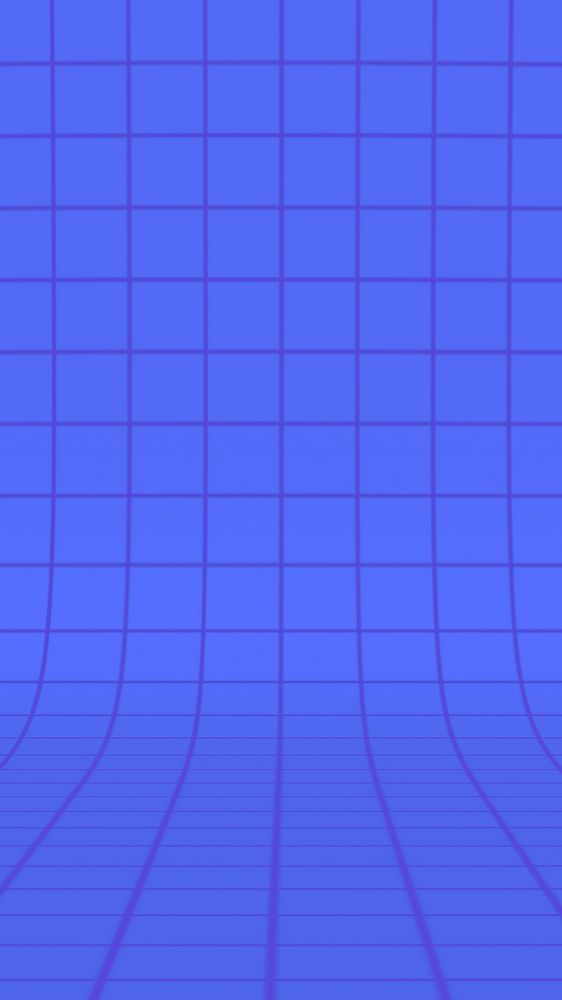Blue grid pattern mobile wallpaper, product background