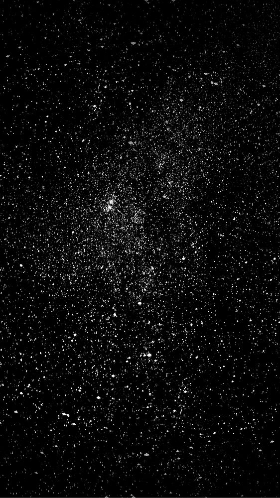 Black galaxy phone wallpaper, space background