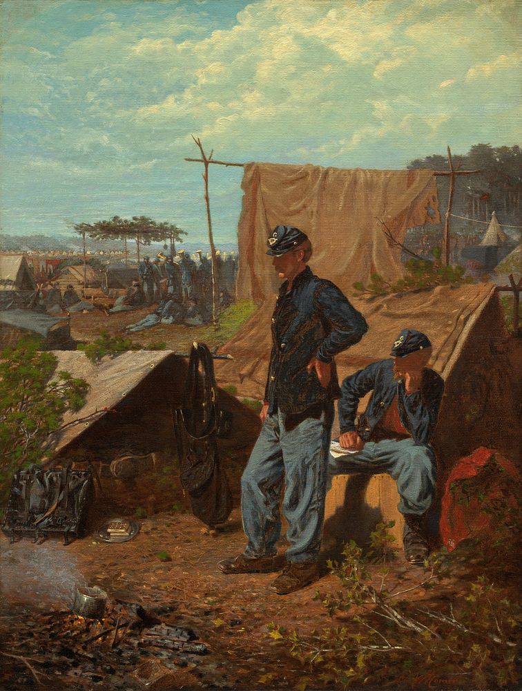 Home, Sweet Home (ca.1863) by Winslow Homer.  