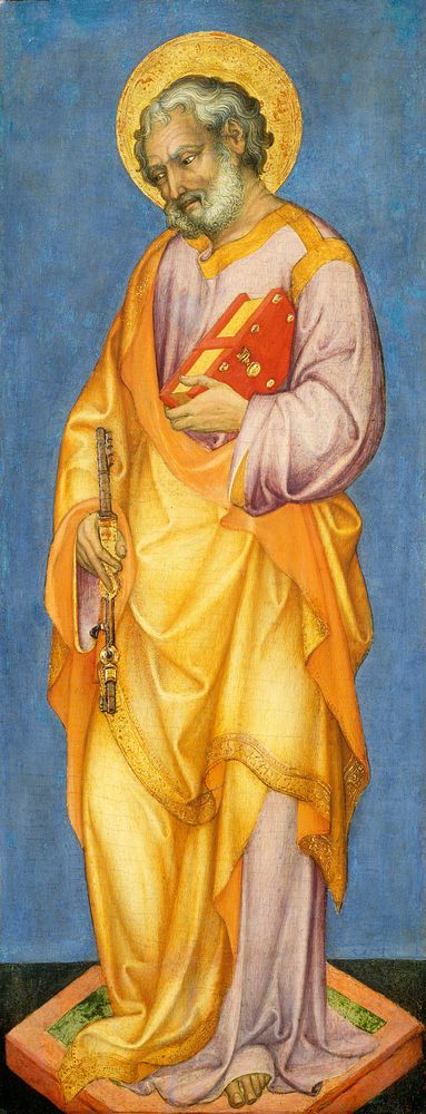 Saint Peter (ca. 1445&ndash;1450) by Michele Giambono.  