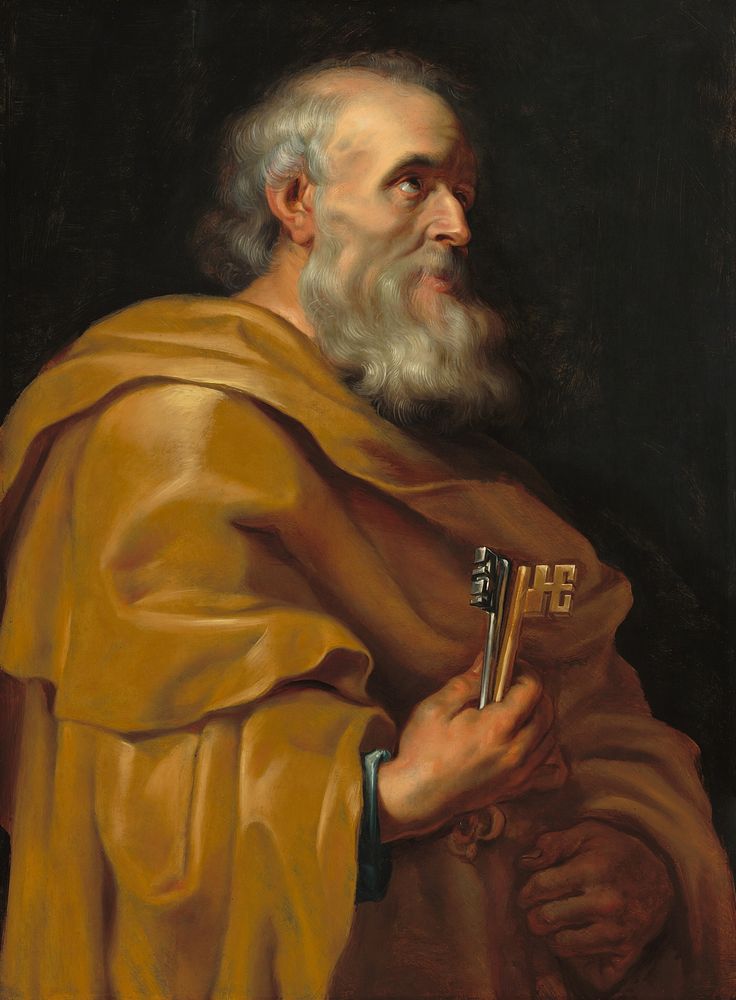 Saint Peter (ca. 1616–1618) by Anonymous Artist & Sir Peter Paul Rubens.  