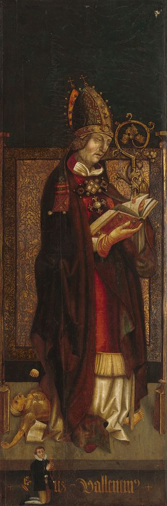 Saint Valentine (ca. 1500&ndash;1525) from the Tyrolean 16th Century.