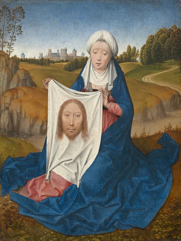 Saint Veronica (ca. 1470–1475) by Hans Memling.  