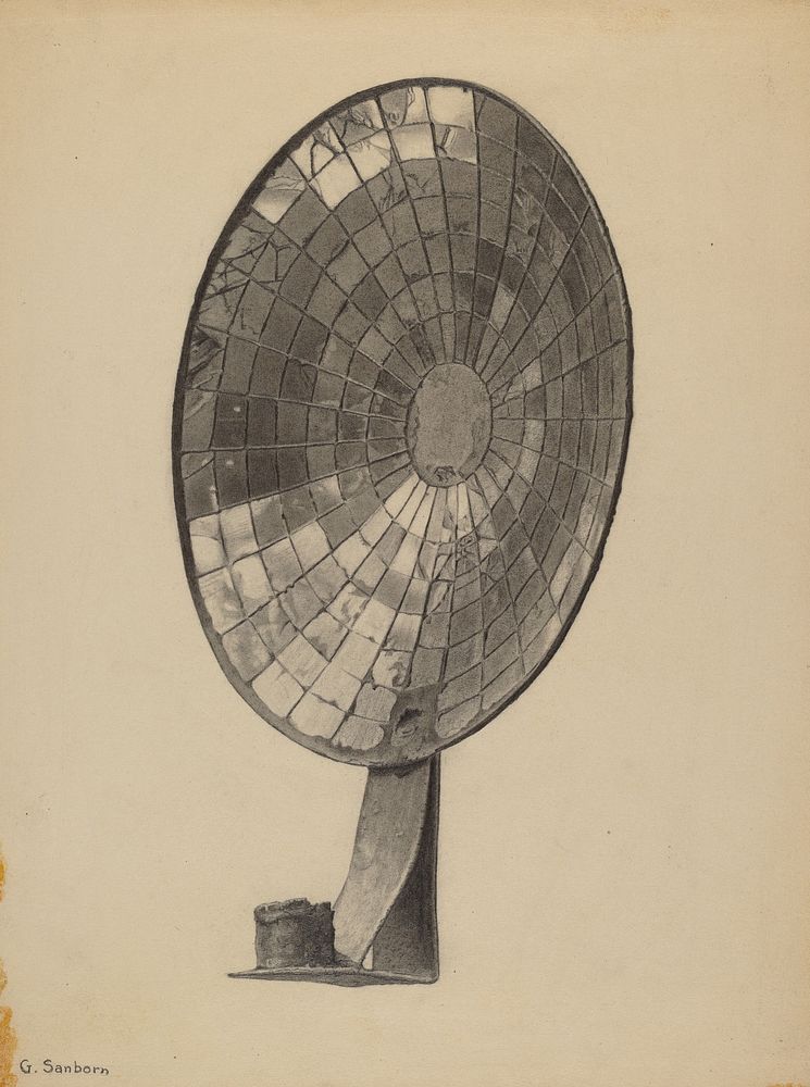 Sconce (ca.1938) by Gordon Sanborn.  