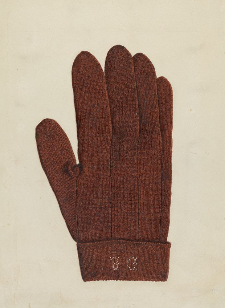 Shaker Glove (1935–1942) by Elizabeth Moutal.  