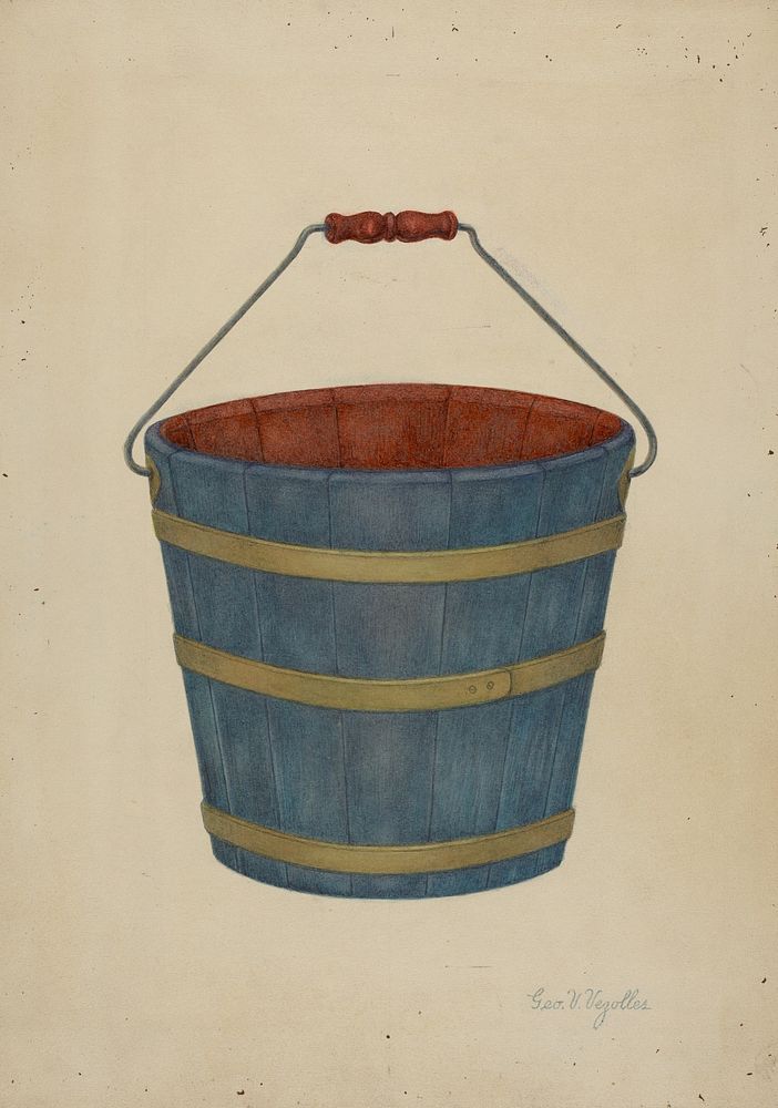 Shaker Bucket (1941) by George V. Vezolles.  