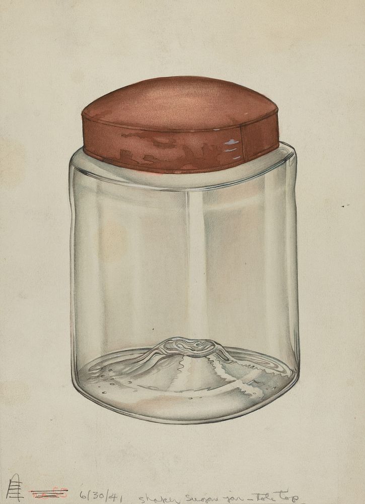 Shaker Sugar Jar (1941) by Charles Goodwin.  