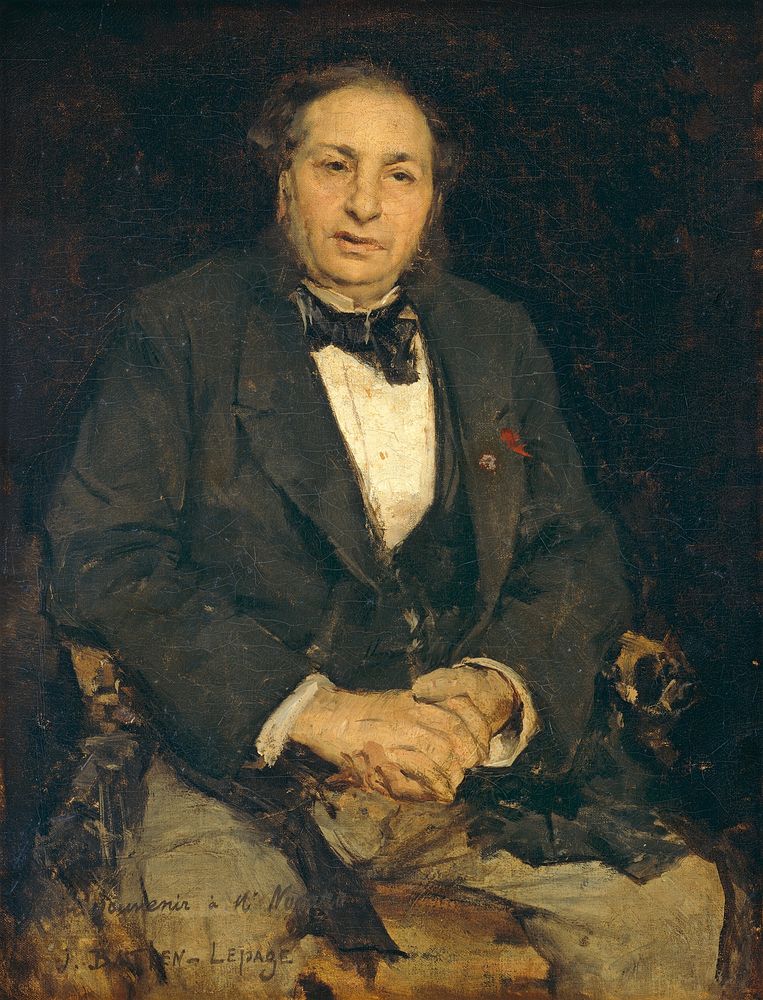 Simon Hayem (1875) by Jules Bastien Lepag.  