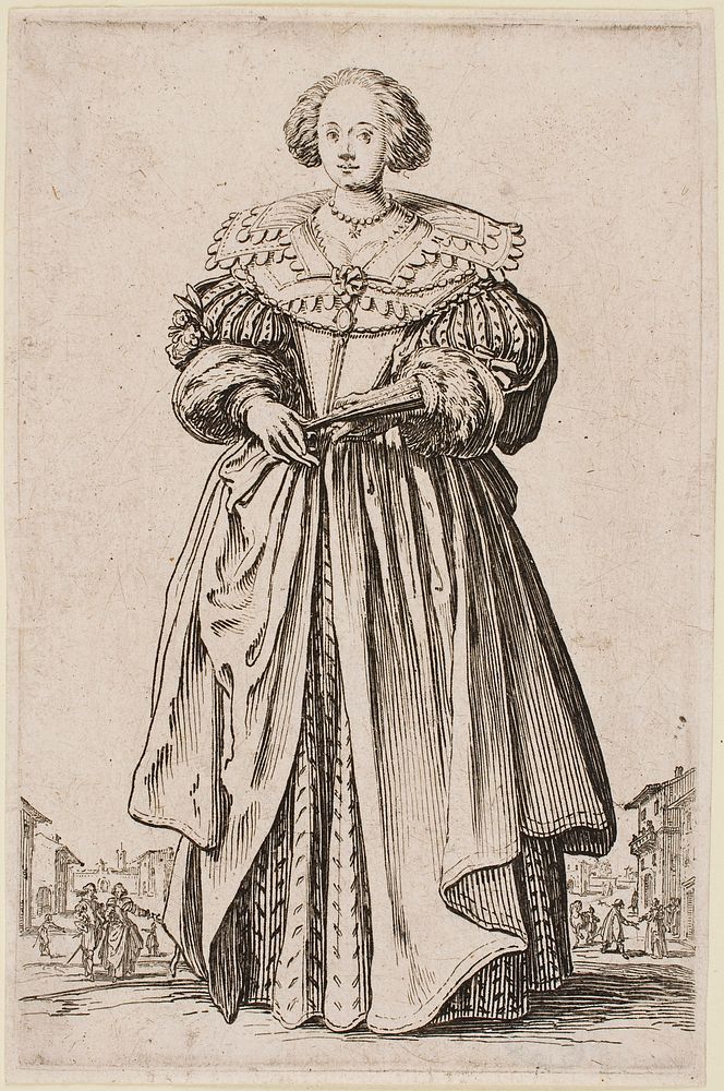 Lady with a Fan, from the series “The Nobility of Lorraine”