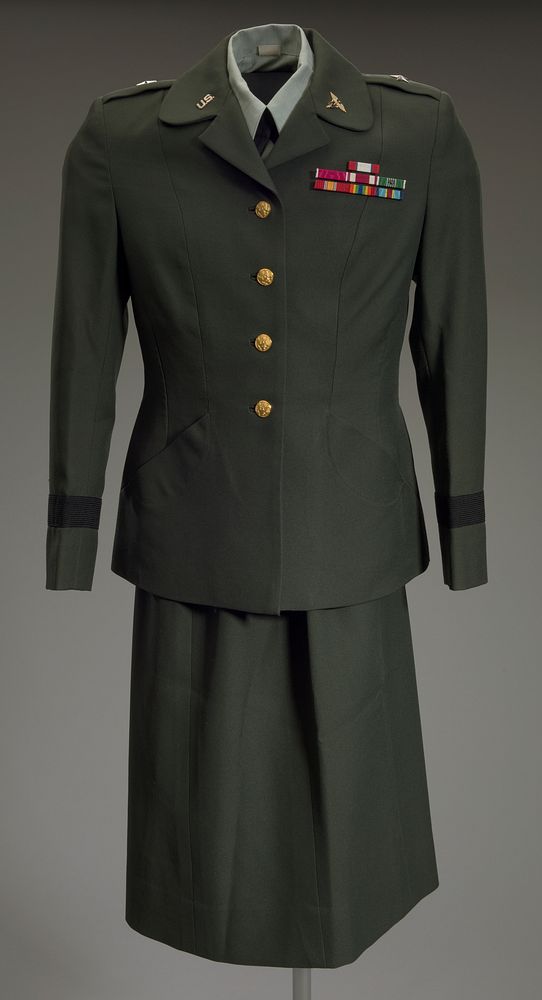 Women's US Army Service jacket worn by Brigadier General Hazel Johnson-Brown