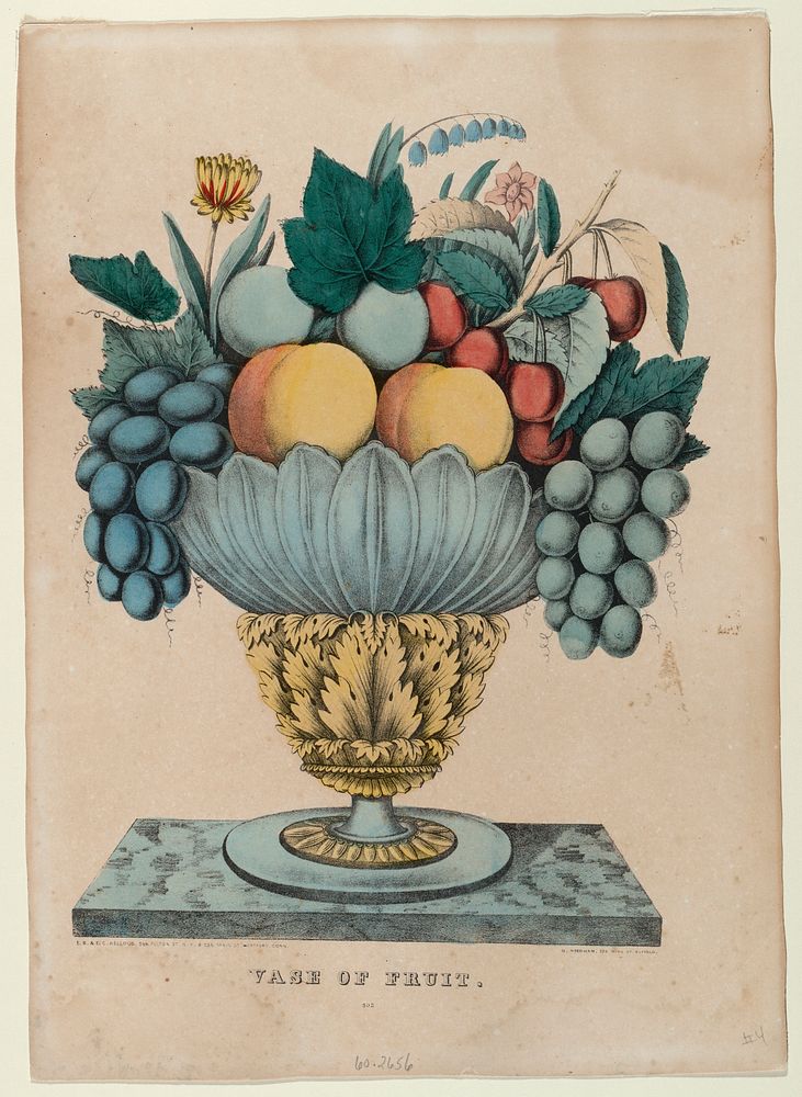 Vase of Fruit
