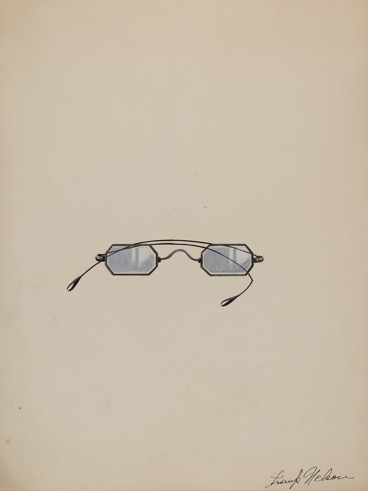 Spectacles (c. 1936) by Frank Nelson.   