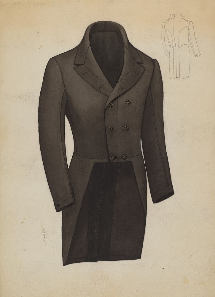 Tail Coat (c. 1937) by Virginia Berge.  