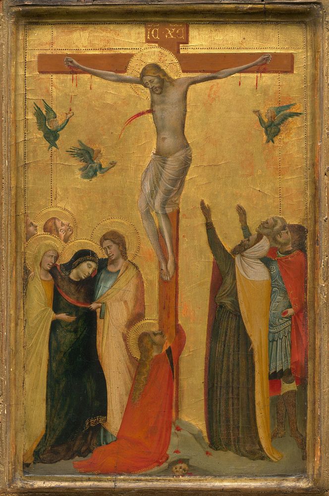 The Crucifixion (ca. 1320&ndash;1325) by Bernardo Daddi.  