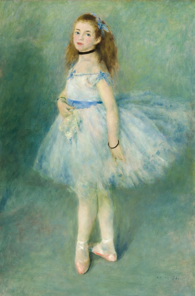 Pierre-Auguste Renoir's The Dancer (1874) painting in high resolution 