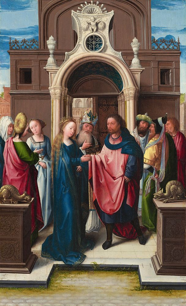 Christ among the Doctors (ca. 1513) by Bernard van Orley.  