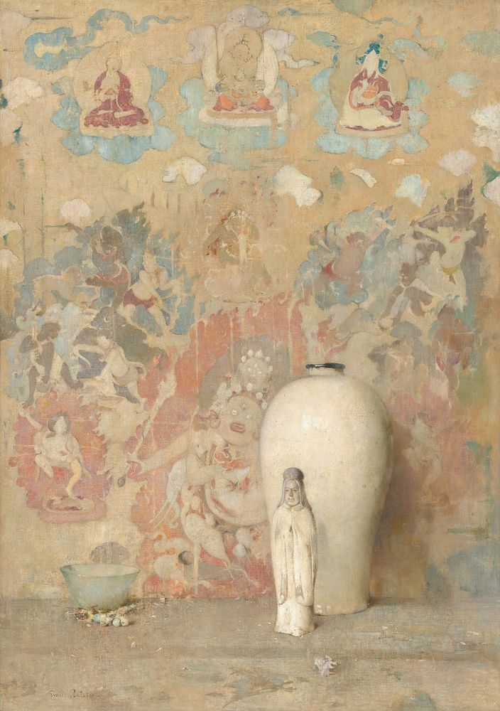 The Picture from Thibet (ca. 1920) by Emil Carlsen.  