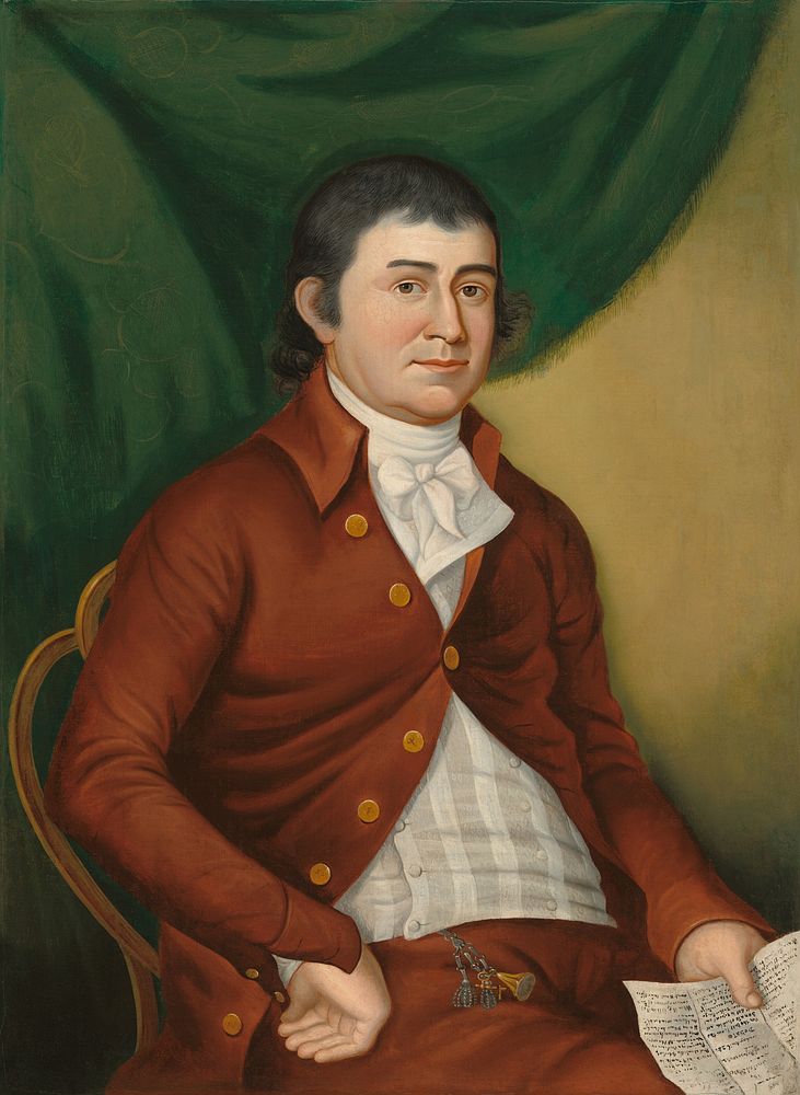 Thomas Corcoran (ca. 1802–1810) by Charles Peale Polk.  