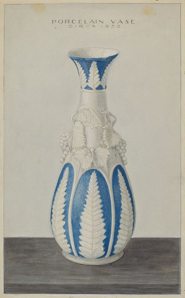 Vase (ca.1938) by Cleo Lovett.  