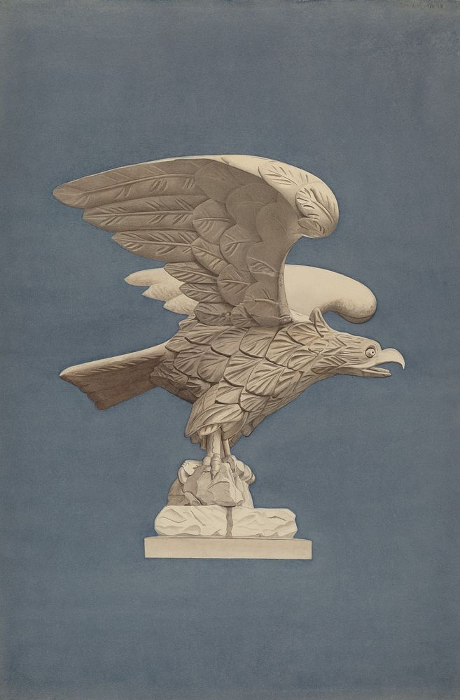 Wooden Eagle (ca. 1939) by Henry Murphy.  