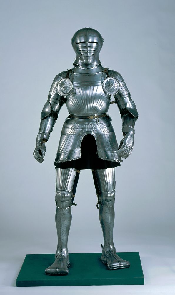 Field Armor (1510&ndash;25) metalwork design in high resolution by anonymous.  