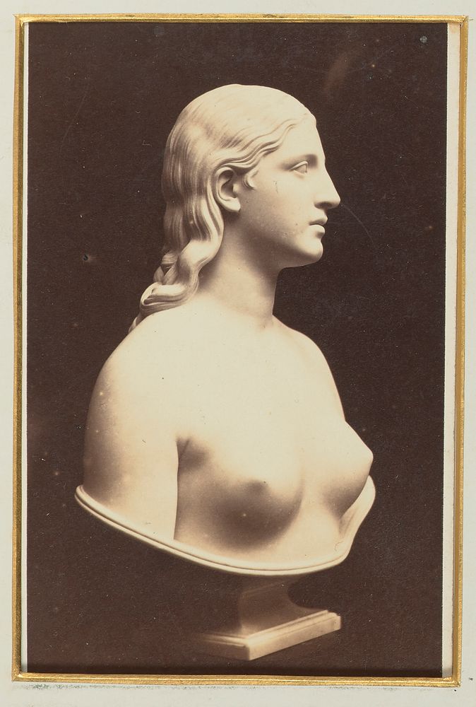 Eve Disconsolate; L. Powers (1835-1904)