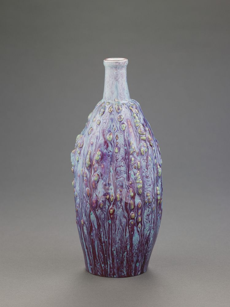 Vase (1907) earthenware in high resolution by Taxile Doat. 