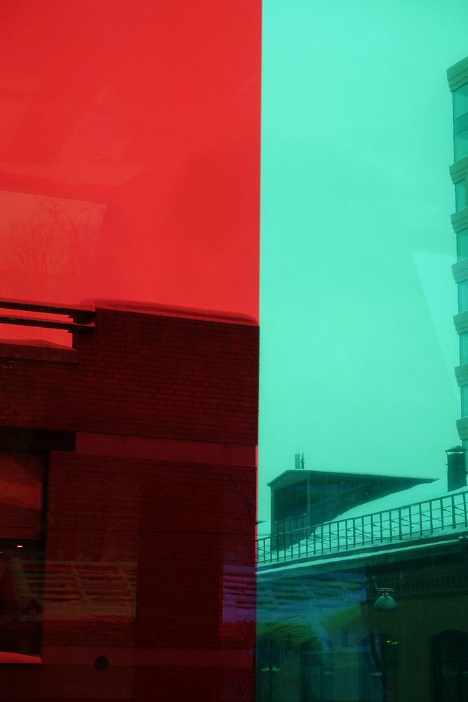 Abstract city building. Original public domain image from Flickr