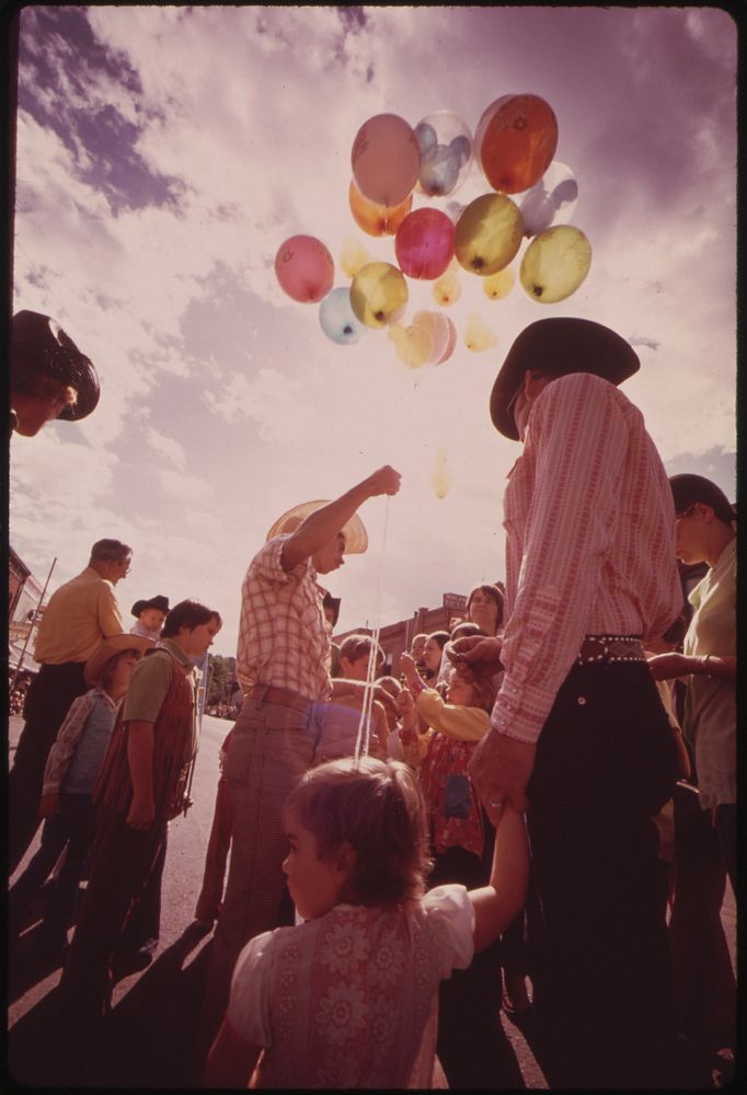 Labor Day Weekend Brings the Annual Garfield County Fair Parade, 09/1973. Original public domain image from Flickr